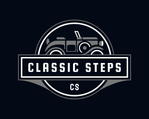 Classic Car Dealership logo design