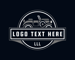 Repair - Classic Car Dealership logo design