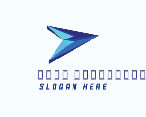 Shipping - Logistics Forwarding Plane logo design