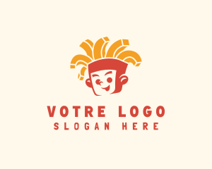 Chips - French Fries Guy Diner logo design