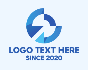 3d - 3D Tech Circle logo design