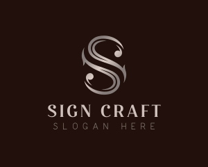 Decorative Luxury Letter S logo design