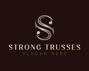 Decorative Luxury Letter S logo design