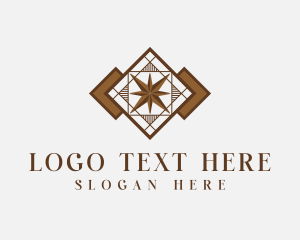 Paving - Tile Pattern Flooring logo design