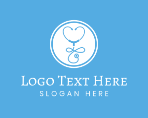 Hospital - Doctor Hospital Stethoscope logo design