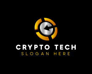 Crypto - Crypto Digital Currency logo design