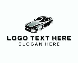 Luxury Car - Auto Detailing Maintenance logo design