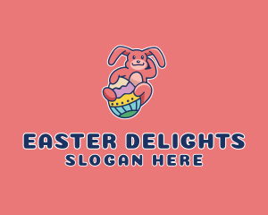 Easter - Easter Egg Rabbit logo design