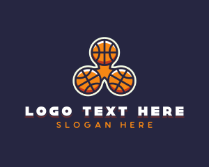 Basketball Tournament - Basketball Fidget Spinner logo design