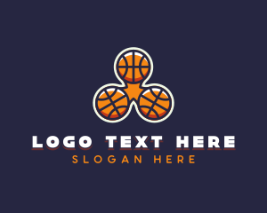 Basketball Fidget Spinner   Logo