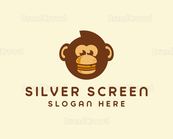 Burger Monkey Restaurant Logo