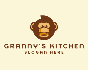 Burger Monkey Restaurant  logo design