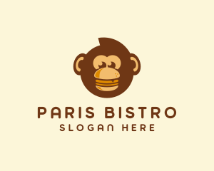 Burger Monkey Restaurant  logo design