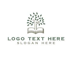 Learning - Book Tree Publishing logo design