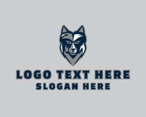Mascot - Wolf Sports Team logo design