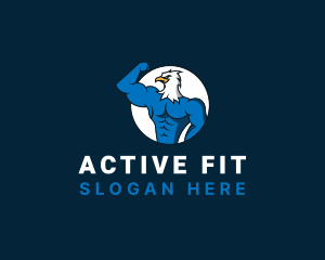 Fit - Fitness Eagle Athlete logo design