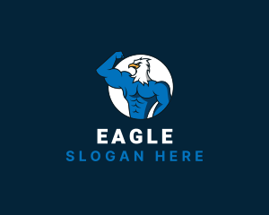 Fitness Eagle Gym logo design