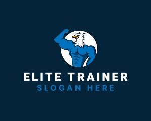 Fitness Eagle Athlete logo design