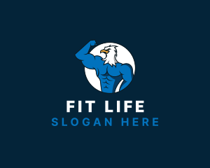 Fitness - Fitness Eagle Gym logo design