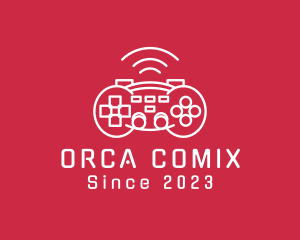 Console - Minimalist Game Controller logo design