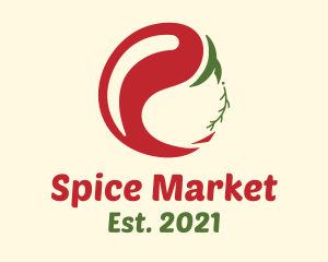 Chili Spice Restaurant logo design