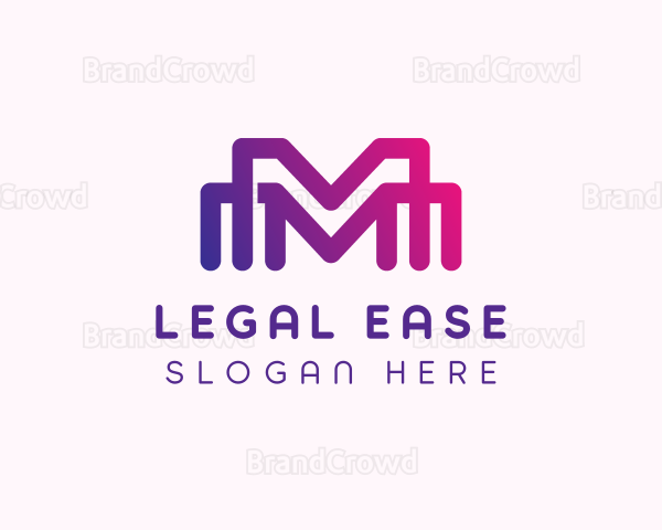 Generic Multimedia Letter M Logo