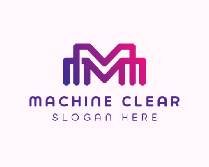 Generic Multimedia Letter M logo design