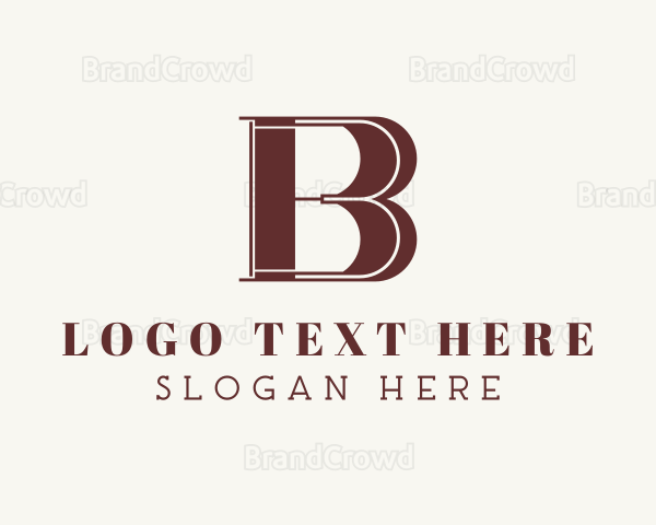 Professional Firm Letter B Logo