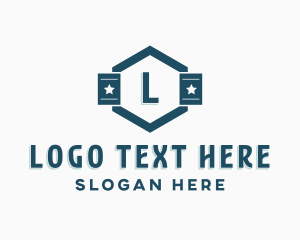 Industrial - Hexagon Star Business logo design