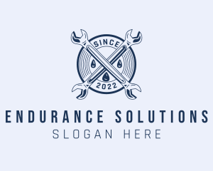 Wrench Tool Maintenance logo design