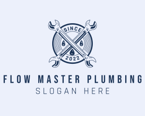 Plumbing - Plumbing Wrench Tools logo design
