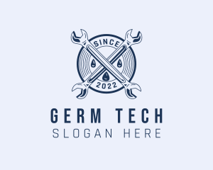 Wrench Tool Maintenance logo design