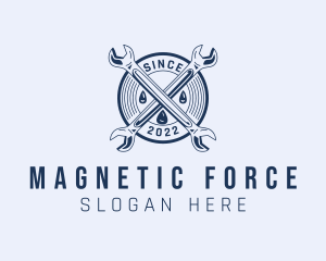 Wrench Tool Maintenance logo design