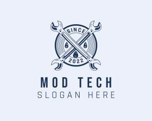 Wrench Tool Maintenance logo design