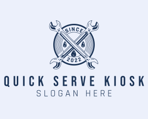 Wrench Tool Maintenance logo design