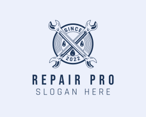 Wrench Tool Maintenance logo design