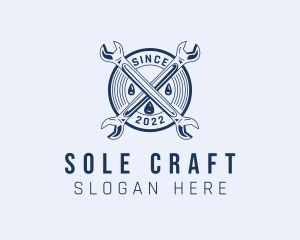 Wrench Tool Maintenance logo design