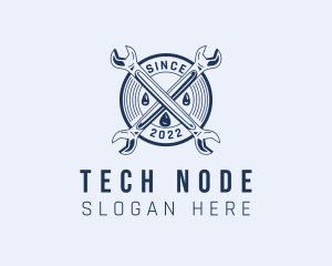 Wrench Tool Maintenance logo design