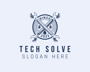 Wrench Tool Maintenance logo design