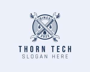 Wrench Tool Maintenance logo design