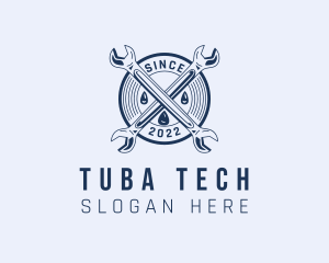 Wrench Tool Maintenance logo design