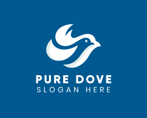 Dove - Bird Dove Freedom logo design