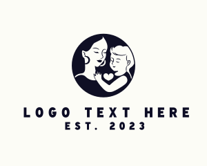 Lady - Mother Child Care logo design