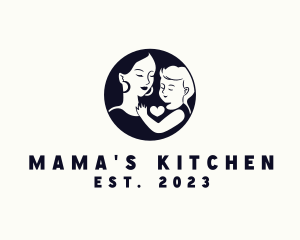 Mama - Mother Child Care logo design