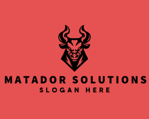 Matador - Wild Bull Horn logo design