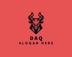 Meat - Wild Bull Horn logo design