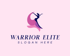 Dancer - Dance Sports Gymnastics logo design