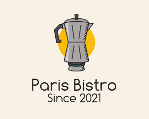 Coffee Carafe Percolator logo design