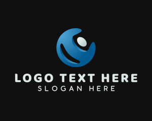 3d - Tech Software Programmer logo design