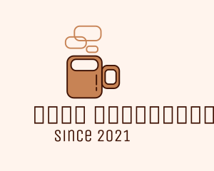 Cappuccino - Brown Coffee Mug logo design